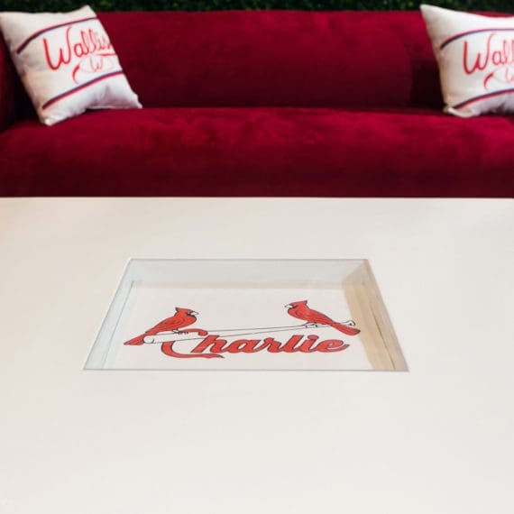 Charlie in The St Louis Cardinals Logo